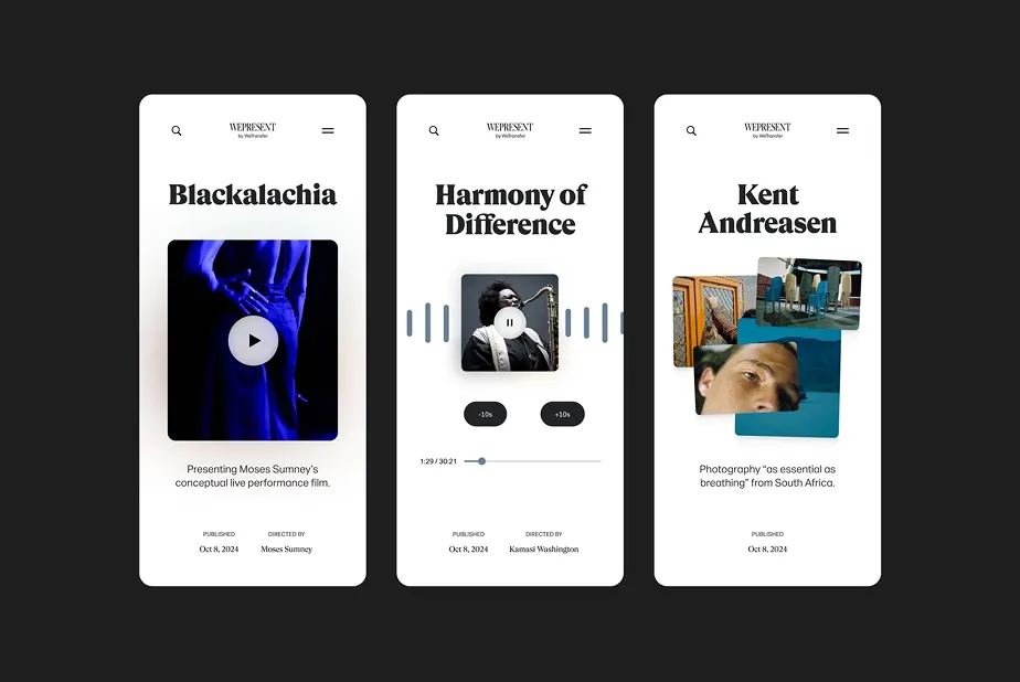 WeTransfer creative artwork