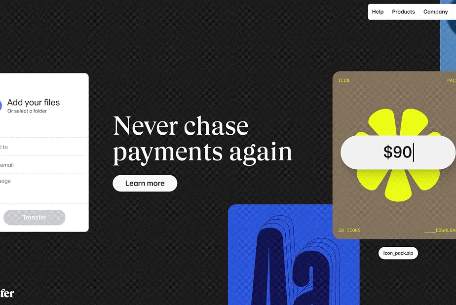 WeTransfer community artwork
