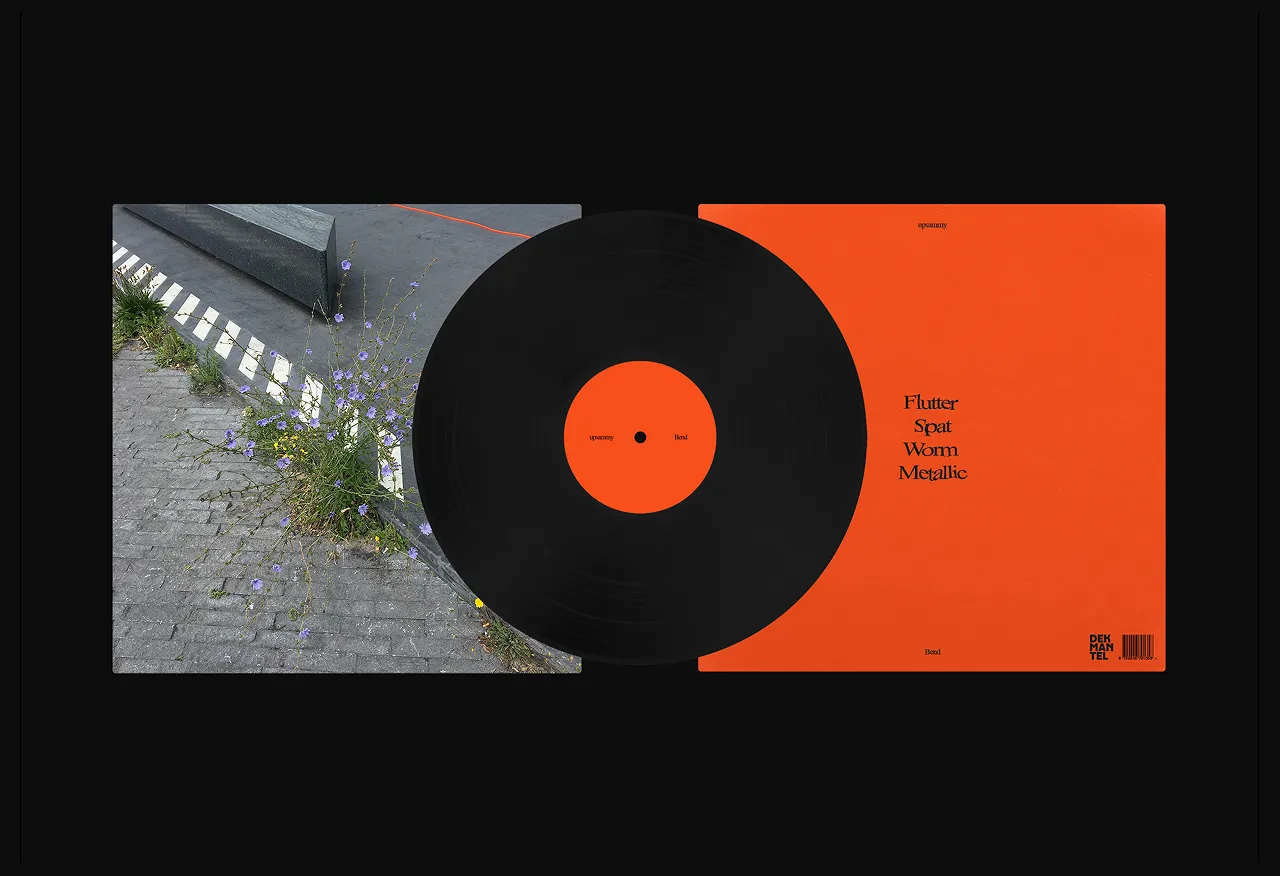Record design for upsammy and Dekmantel