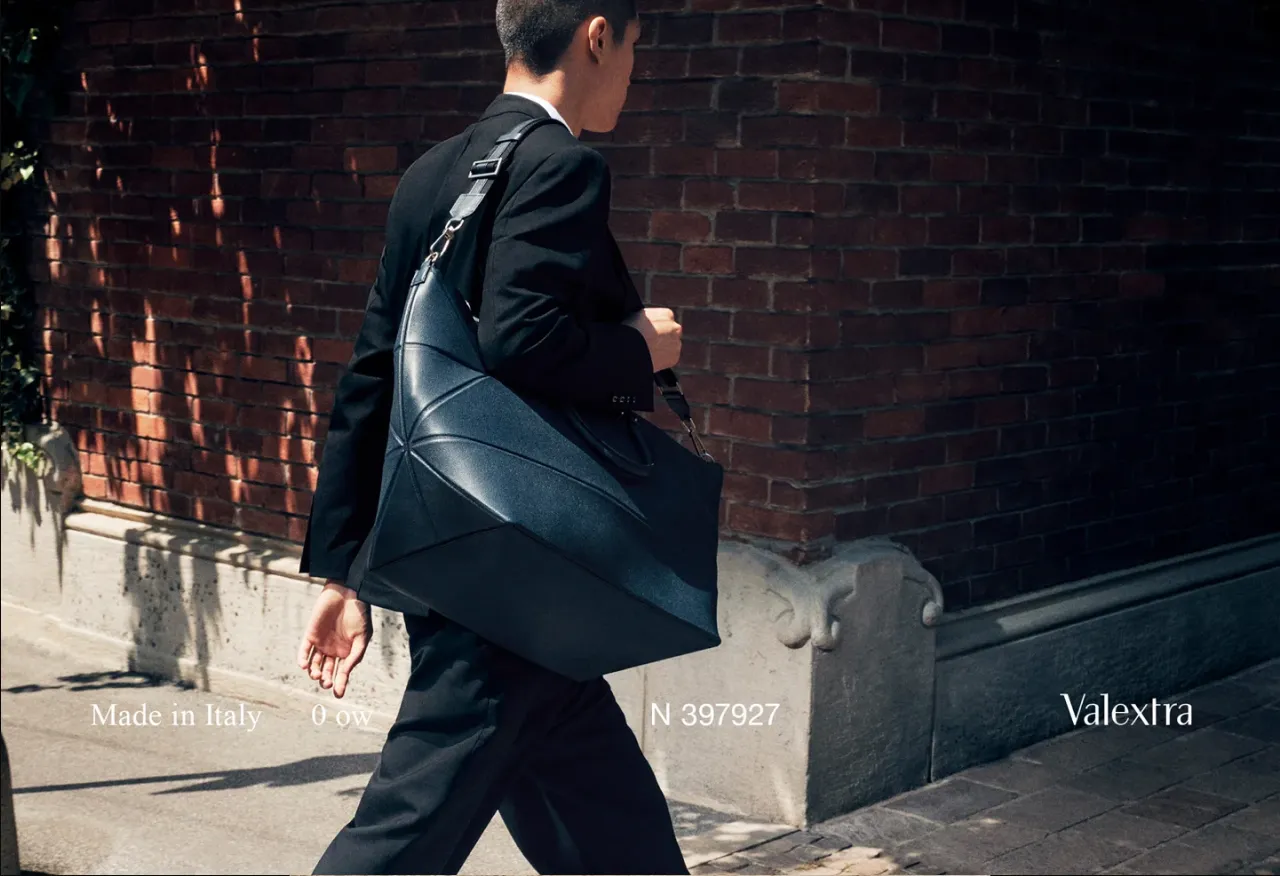Valextra Follow the Bag campaign